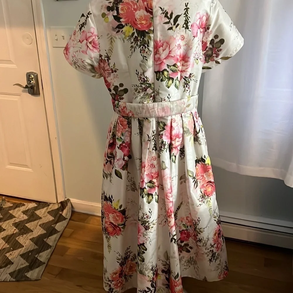 Wayward Fancies eShakti Floral Flowey Dress Size 2X 20W